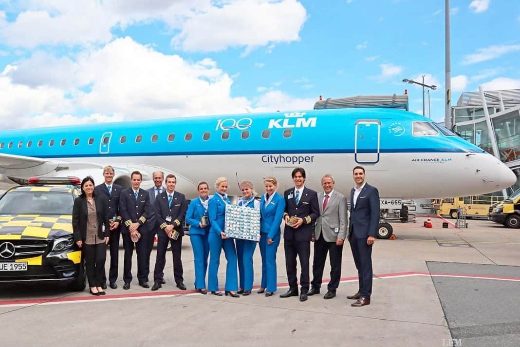 KLM feiert 100. Geburtstag und erste Fokker in Nürnberg