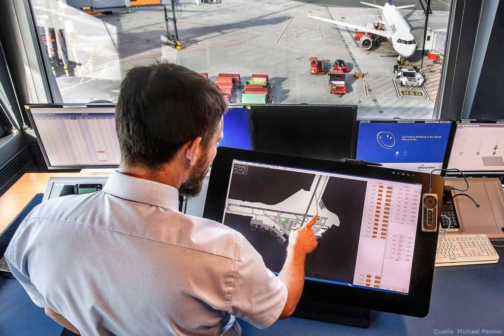 IAO-Innovationen im Test am Flughafen Hamburg