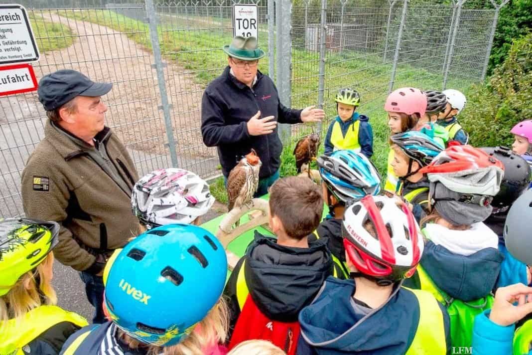 Fahrrad-Flughafen-Natur-Rallye am Flughafen Hamburg