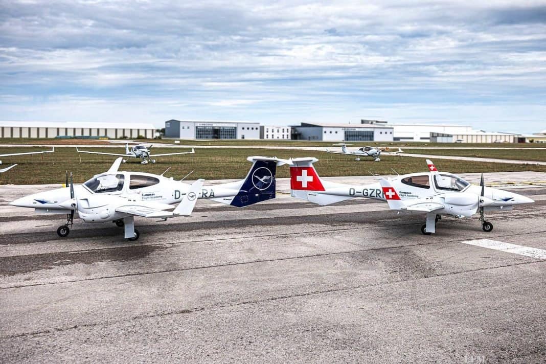 Lufthansa Aviation Training flottet neue Diamond DA42 ein