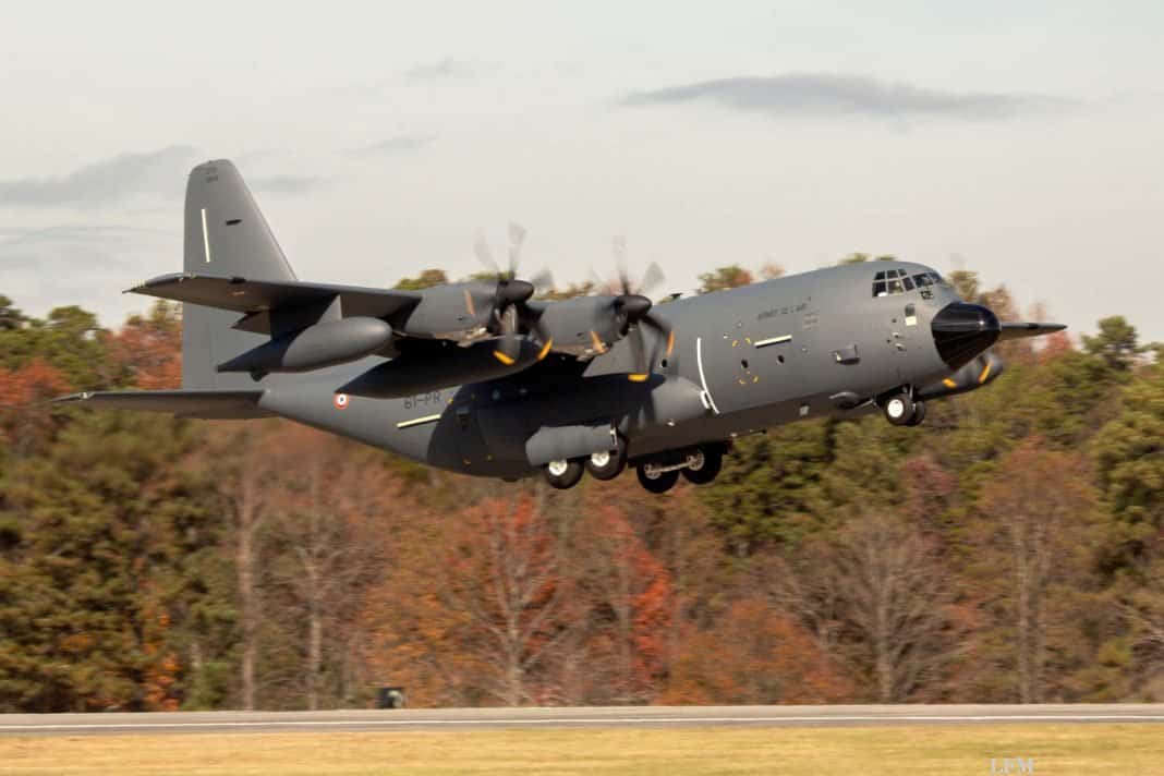 KC-130J Tankflugzeug Super Hercules in Frankreich