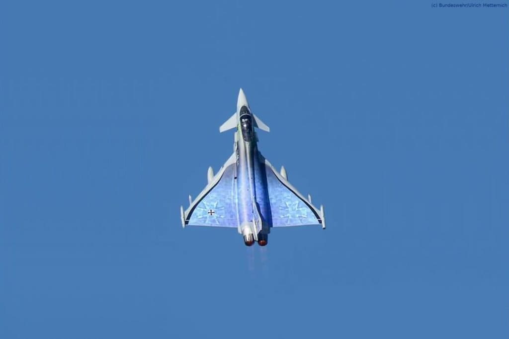 Eurofighter mit Sonderfolierung