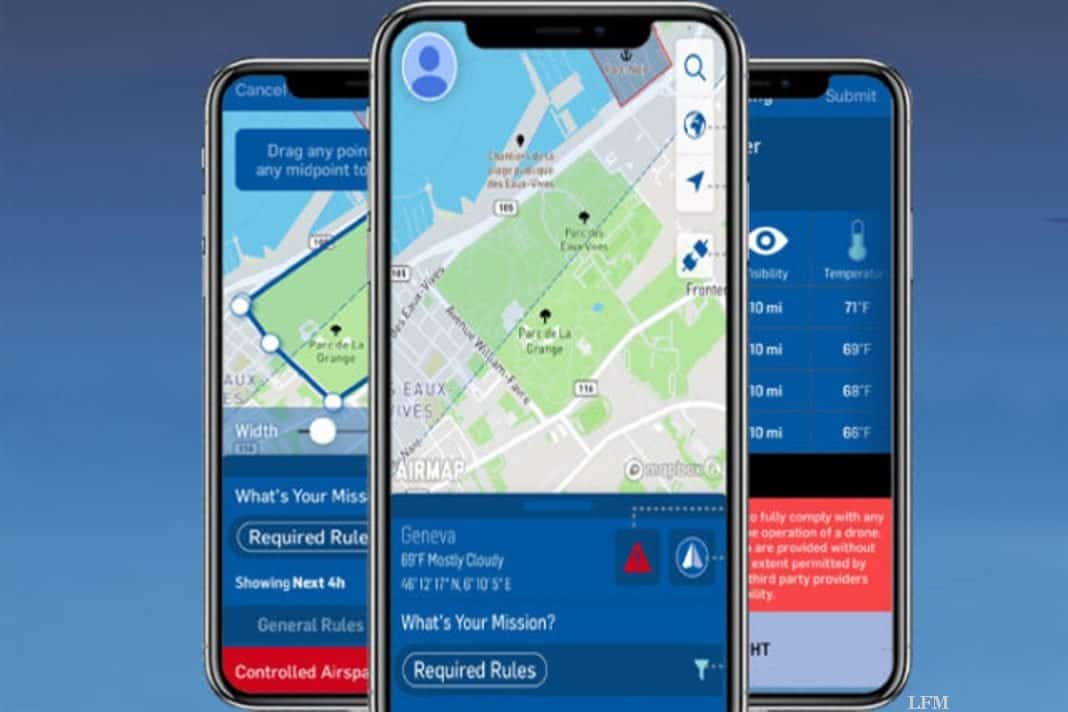 skyguide bringt App U-Space für Drohnenpiloten heraus
