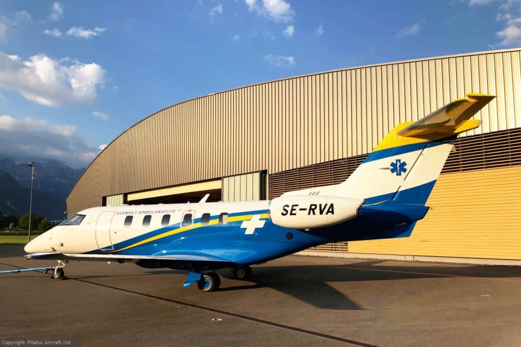 Pilatus PC-24 Ambulanzflugzeug