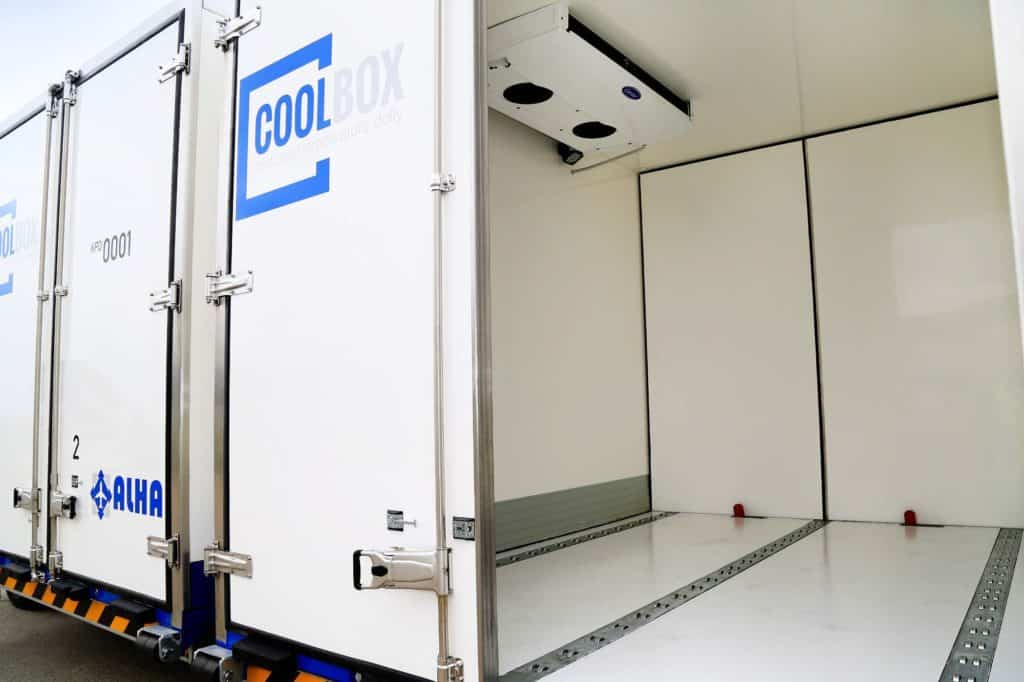 "Cool Box" Kühltransporter am Fraport