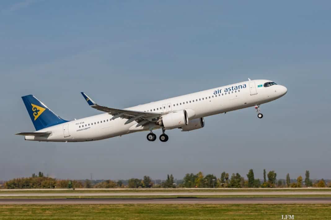 Air Astana Airbus A321LR Super Arrow