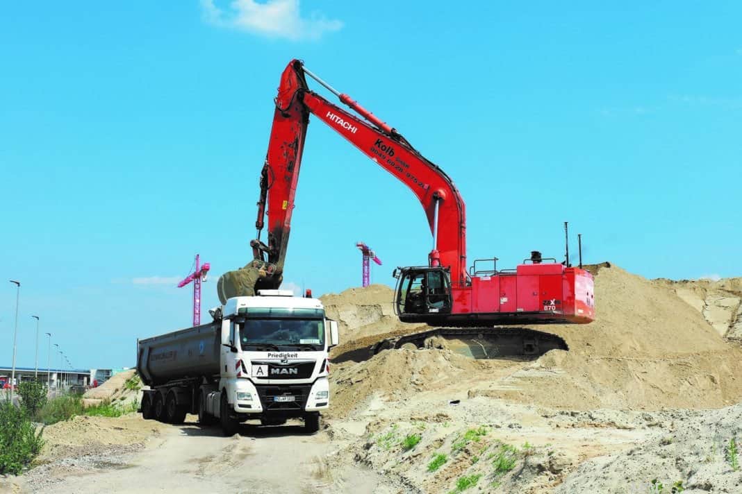 Baustelle Fraport Terminal 3