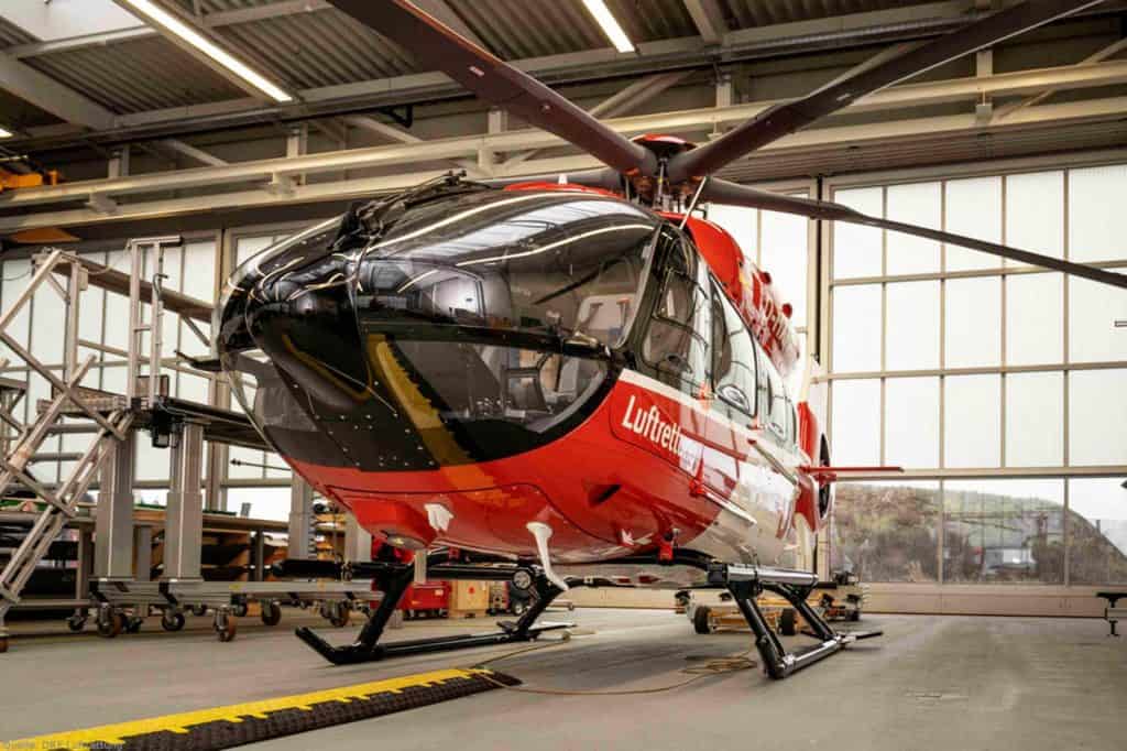 H145 der DFS Deutsche Flugsicherung