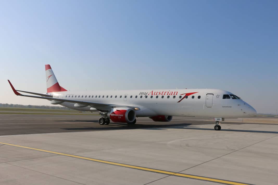 Austrian Airlines Embraer 195