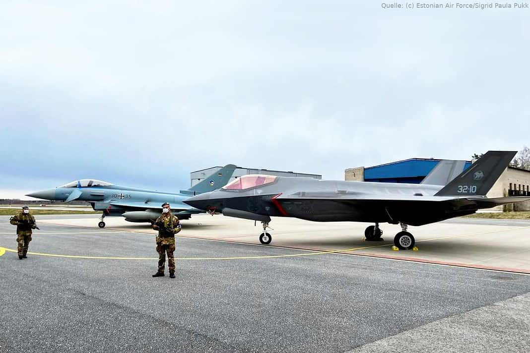 Kampfflugzeug des Typs F-35A Lightning II