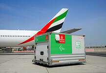 Emirates SkyCargo befördert Waren auf Linien-, Ad-hoc- und Charterflügen zu 148 Zielen.