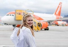 Christkind im Landeanflug