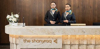 Shanyraq Business Lounge am Flughafen Almaty