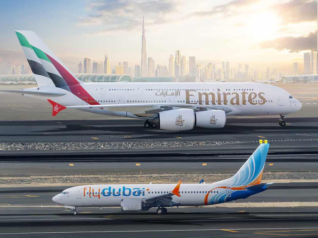 Emirates und flydubai