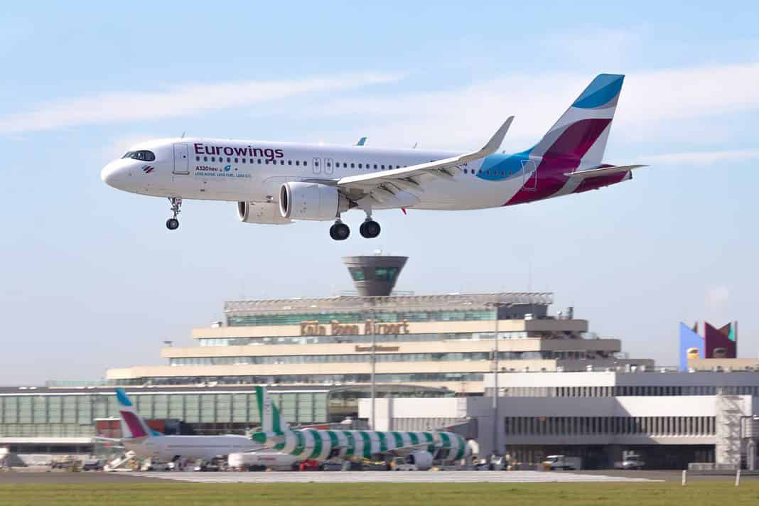 Eurowings am Flughafen Köln/Bonn