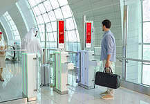 Emirates is using biometrics at Dubai International Airport Biometric check-in at Dubai International Airport